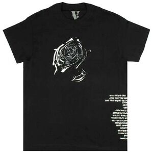 Vlone Pop Smoke Shoot For The Stars Aim For The Moon T-Shirt Black Large